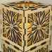 Flower tealight holder - Laser cut Mandala hand assembled wooden flower tealight holder Flower tealight holder - Laser cut Mandala hand assembled wooden flower tealight holder