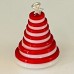 Christmas ornament tree decoration. Handmade button Christmas trees - multi-colour decorations for your tree or home.