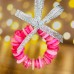 Handmade button Christmas wreath â hanging wreath decoration for your Christmas tree and home - available in various colours