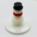 Christmas button snowman & tree ornament decoration. Cute little snowman and Christmas tree on a button base. Ideal for table or mantlepiece