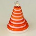 Christmas ornament tree decoration. Handmade button Christmas trees - multi-colour decorations for your tree or home.