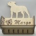 Dog lead holder or key hook with shelf and hooks - can be personalised with your pet's name and graphics Dog lead holder or key hook with shelf and hooks - can be personalised with your pet's name and graphics