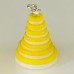 Christmas ornament tree decoration. Handmade button Christmas trees - multi-colour decorations for your tree or home.