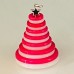 Christmas ornament tree decoration. Handmade button Christmas trees - multi-colour decorations for your tree or home.