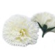 Craft Soap Flowers - Carnations - Cream