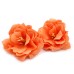 Craft Soap Flower - Small Peony - Orange