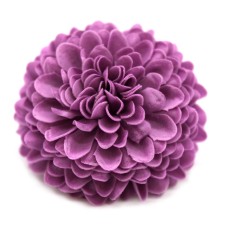 Craft Soap Flower - Small Chrysanthemum - Purple